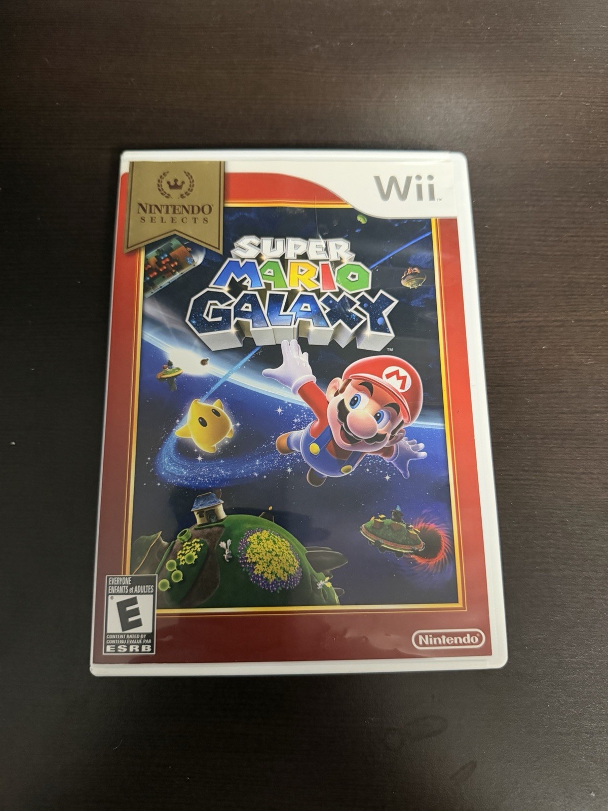 Super Mario Galaxy Nintendo Wii E-Everyone Disc