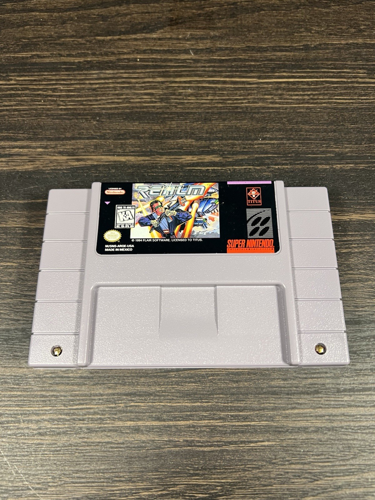 Realm (Super Nintendo, 1996) SNES Cart Only Authentic TESTED Mint