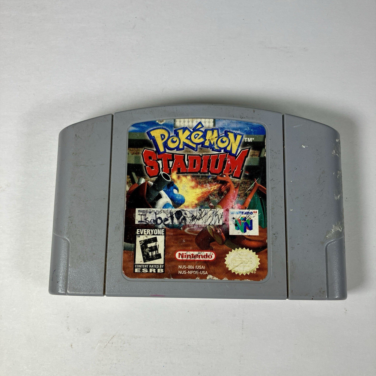 Pokemon Stadium (Nintendo 64 N64, 2000) Authentic – Working Cartridge