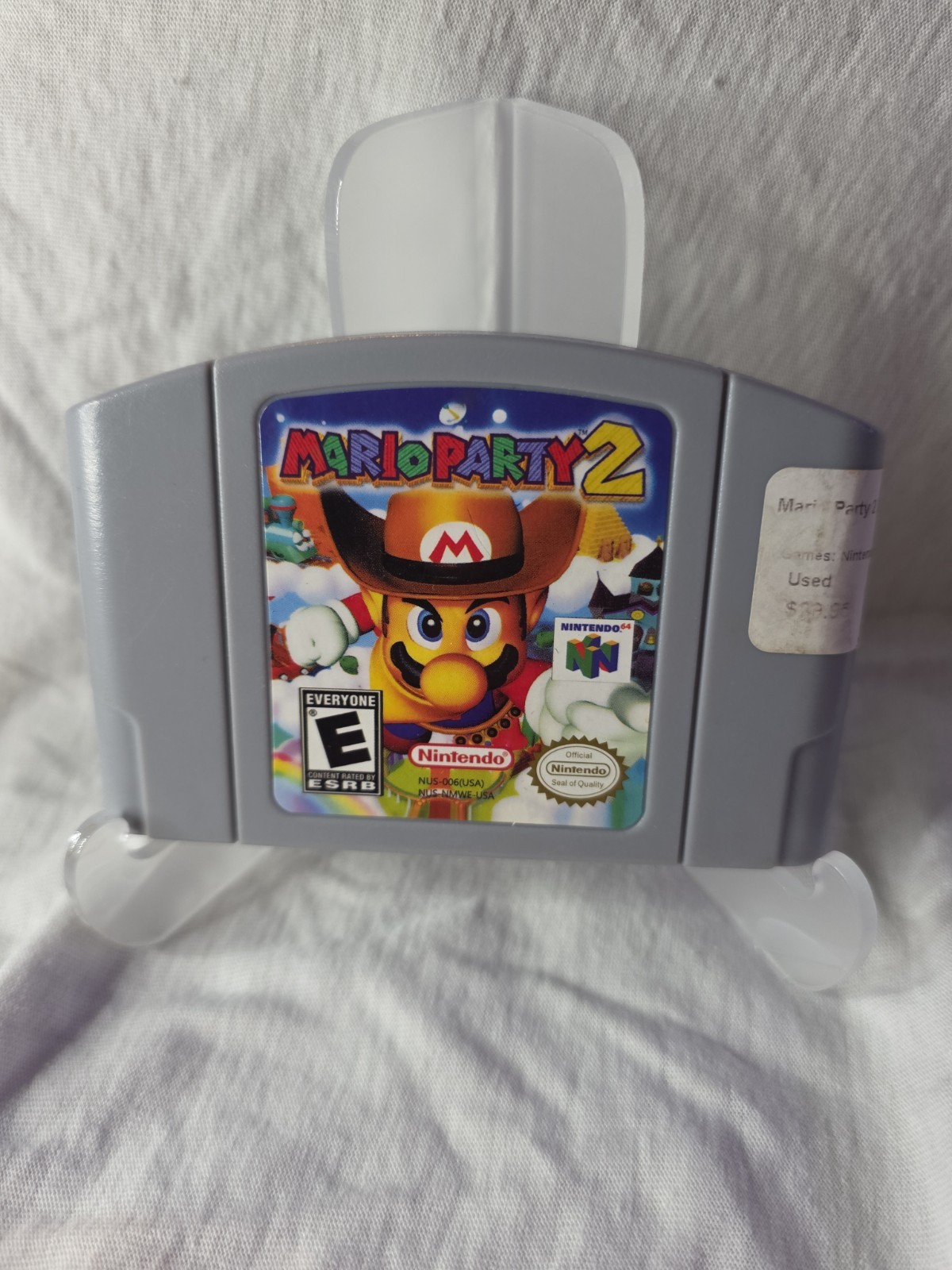 Mario Party 2 Nintendo 64 N64 Video Game Cartridge 1997, Tested Working
