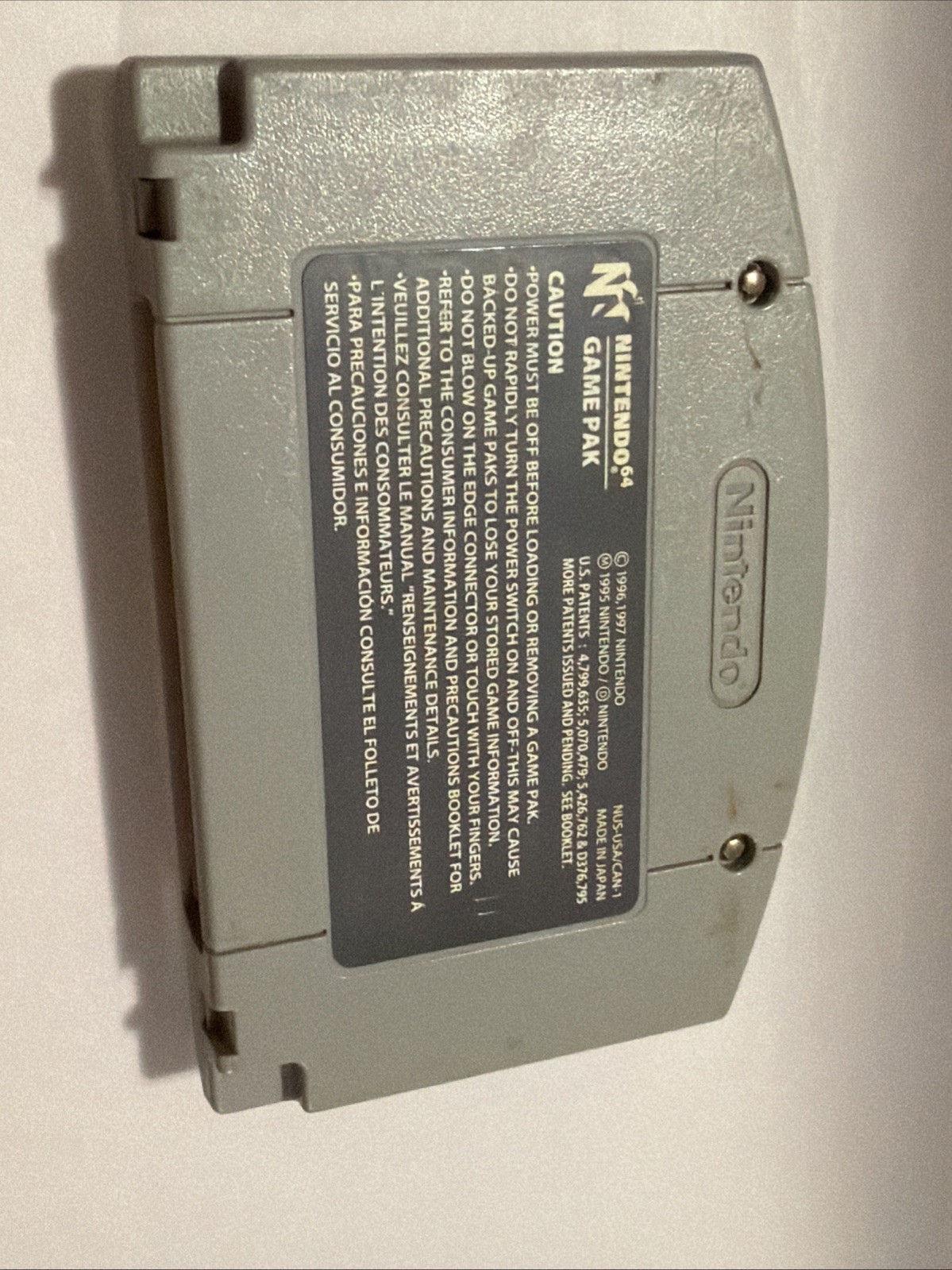 F-Zero X (Nintendo 64, 1998) Authentic TESTED WORKS