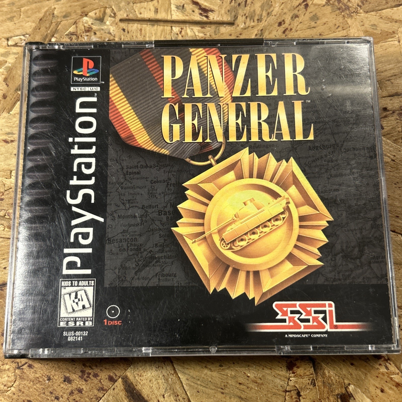 Panzer General (PS1, PSX) Playstation Game