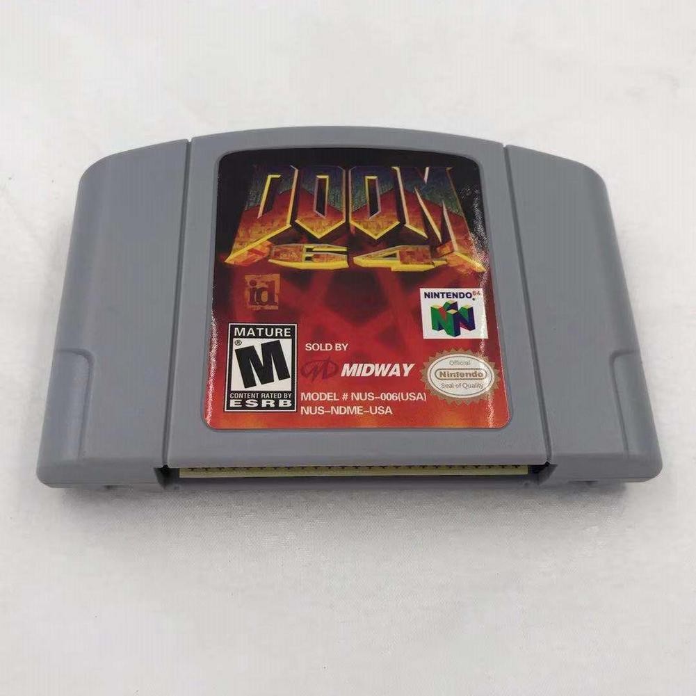 Doom 64 – Nintendo 64 (N64) Complete set Near mint Perfect addition