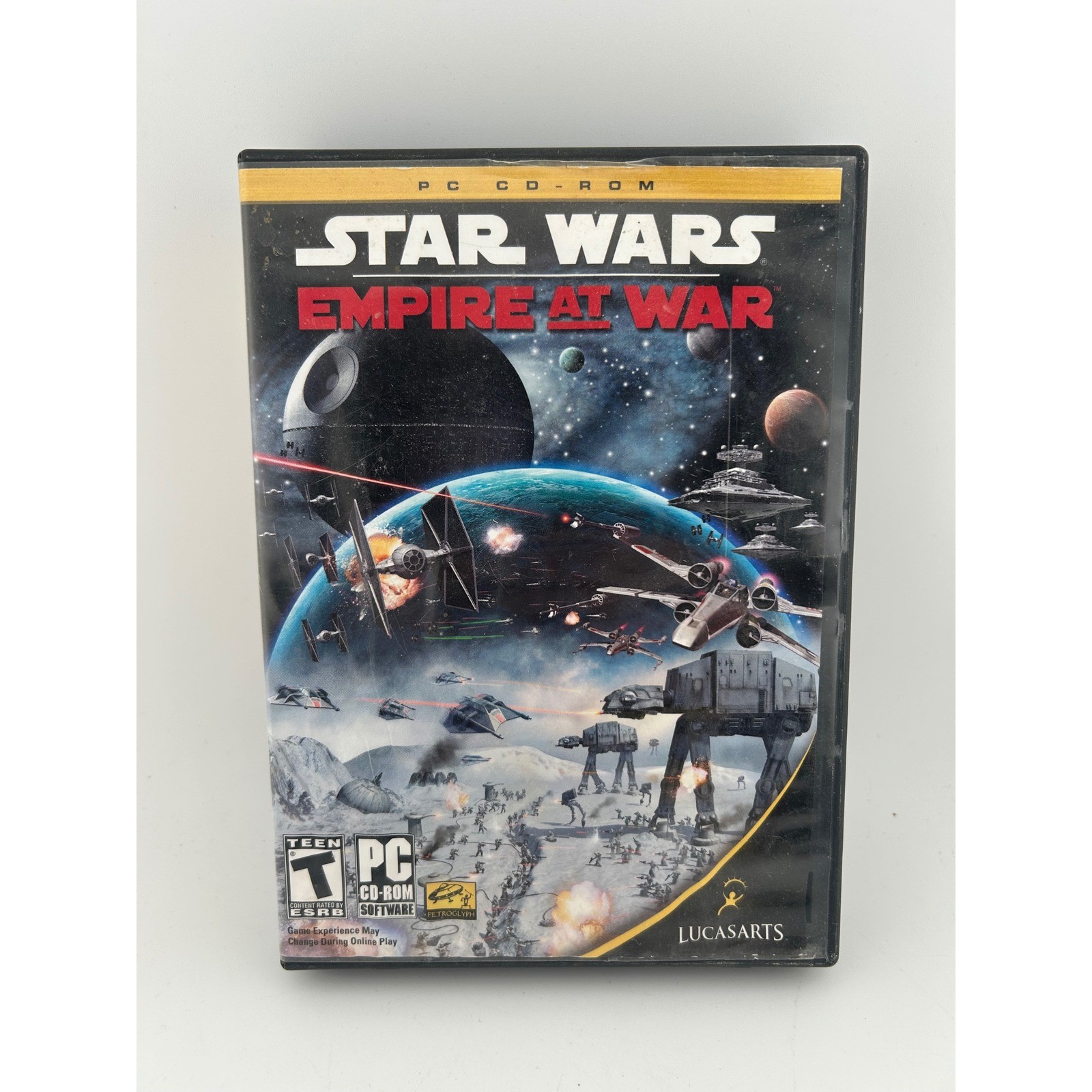 Star Wars Empire at War PC CD-ROM LucasArts Strategy Game