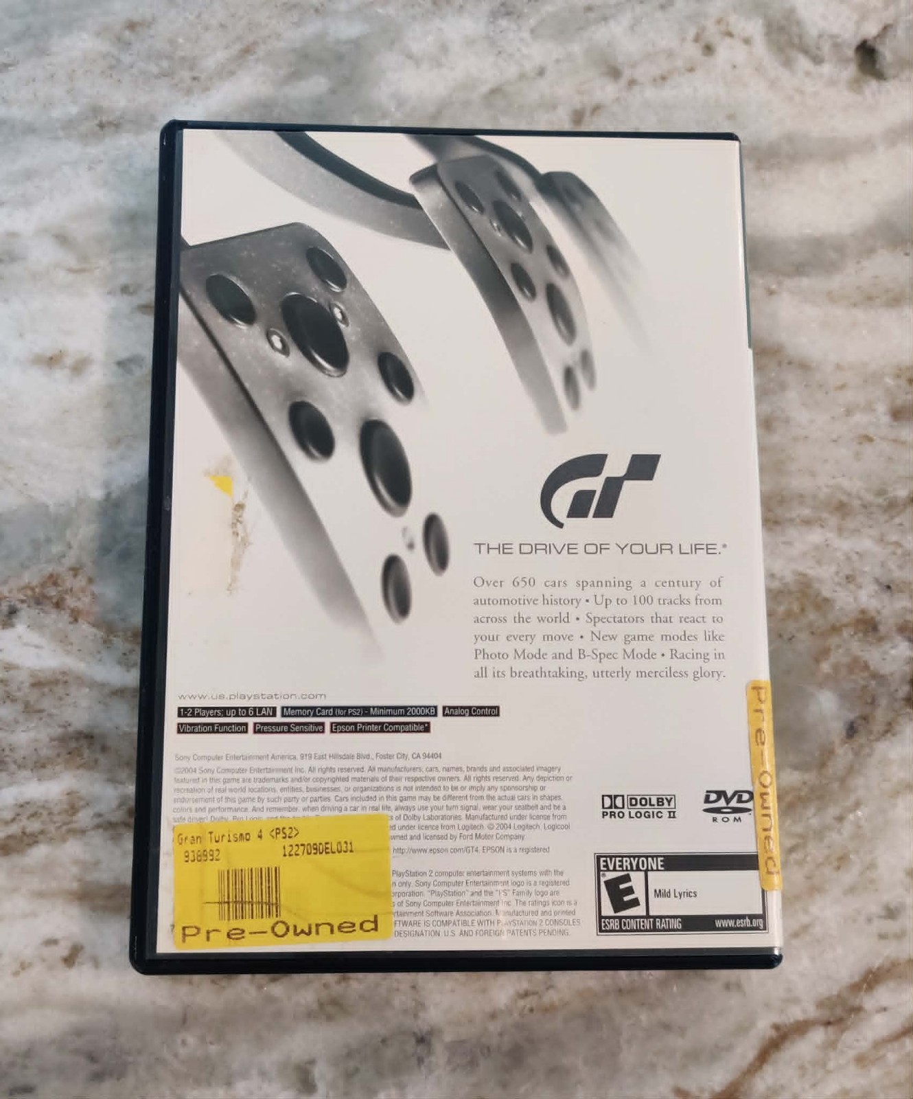 Bundle of Two PlayStation 2 Games, CIB – Gran Turismo 3 and 4