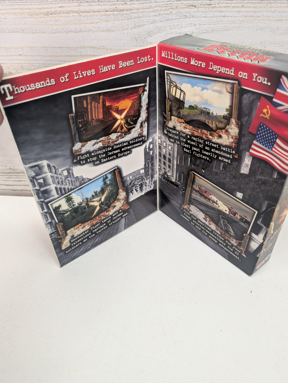 Beyond Normandy Assignment Berlin PC Game ValuSoft NTSC-U/C T Manual Shooter