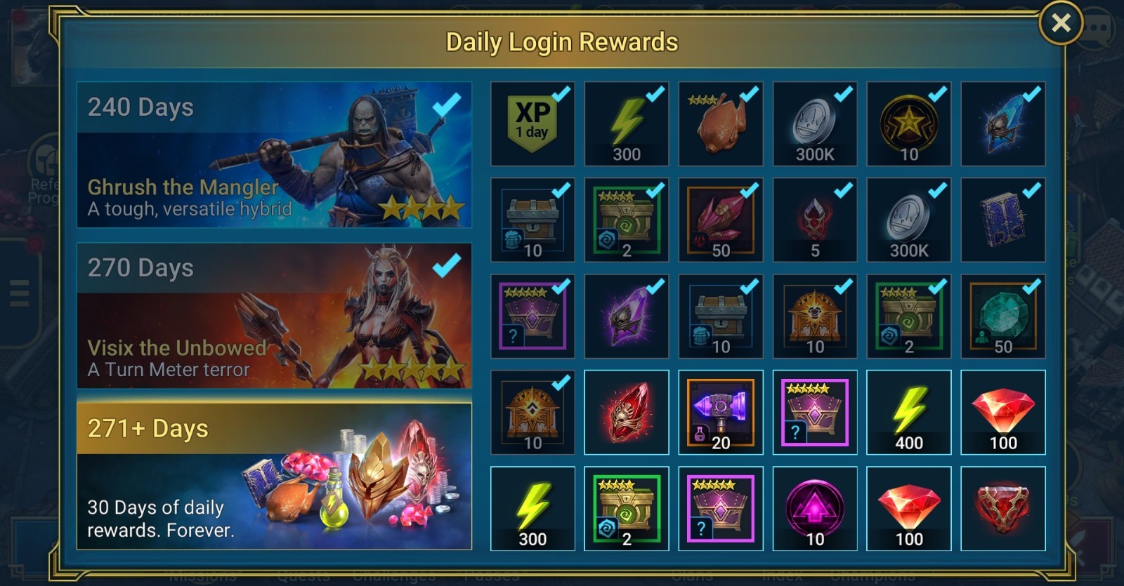 Raid Shadow Legends | Starter Mythical – Arne : 92k energy / 26 Legendary