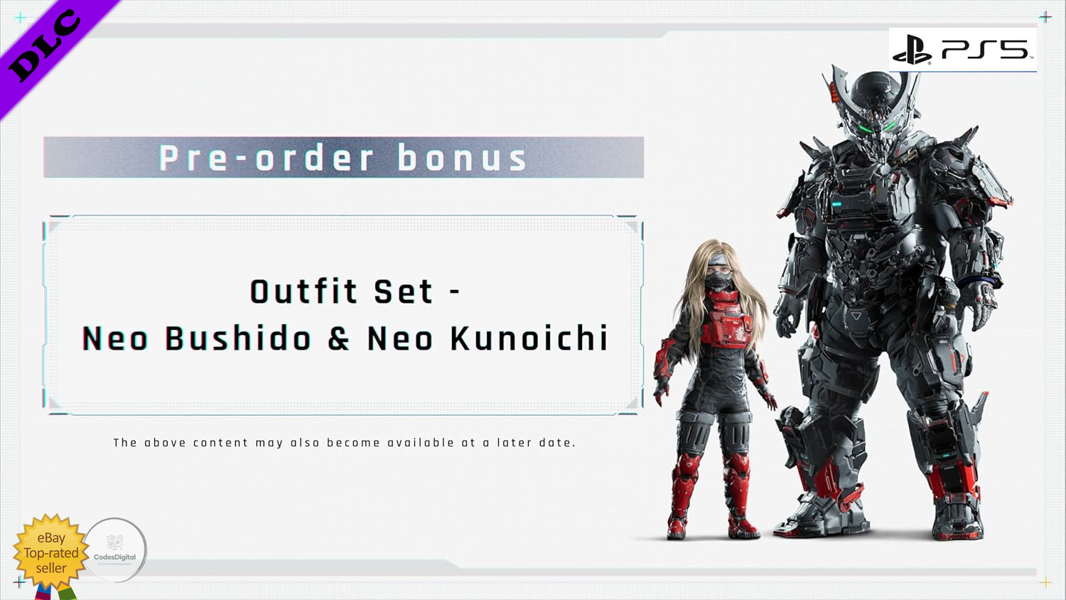 [EUROPE ONLY] PRAGMATA Pre-Order Bonus DLC PS5