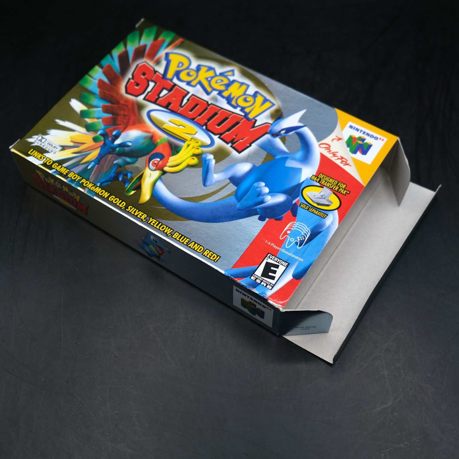 MINT CIB Pokemon Stadium 2 Nintendo 64 N64 100% Complete In Box Authentic Tested