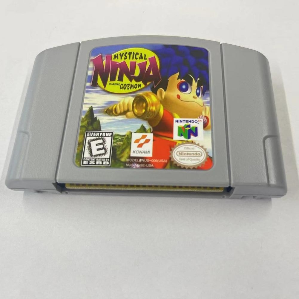 Mystical Ninja Starring Goemon – Nintendo 64 (N64) Near mint Hard to find