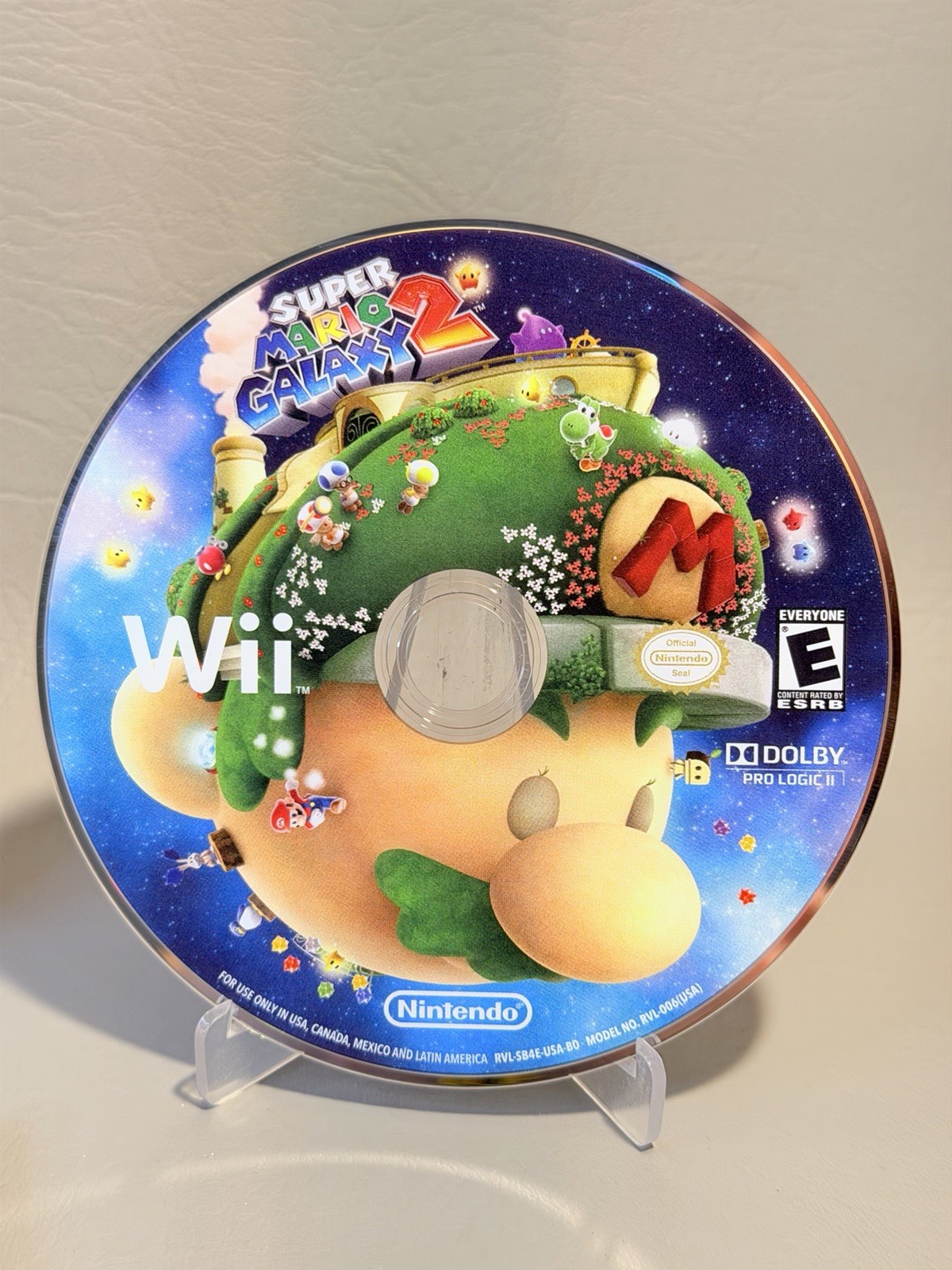 Super Mario Galaxy 2 (Nintendo Wii) Complete CIB Excellent Condition