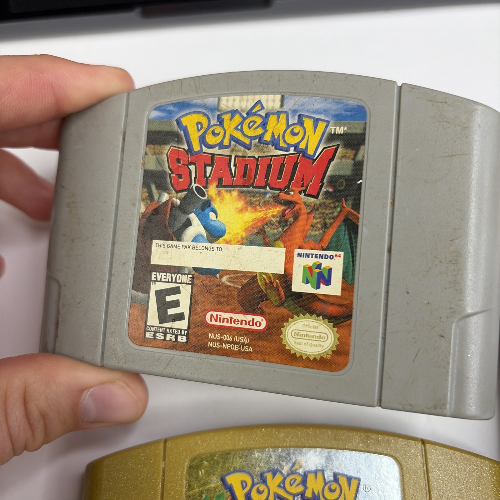 Pokemon Stadium 1 & 2 Bundle W Transfer Pak Authentic And Tested Works!