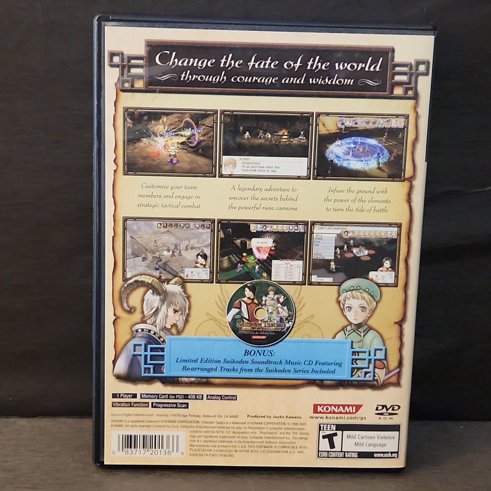 Suikoden Tactics PlayStation 2 PS2 Game CIB