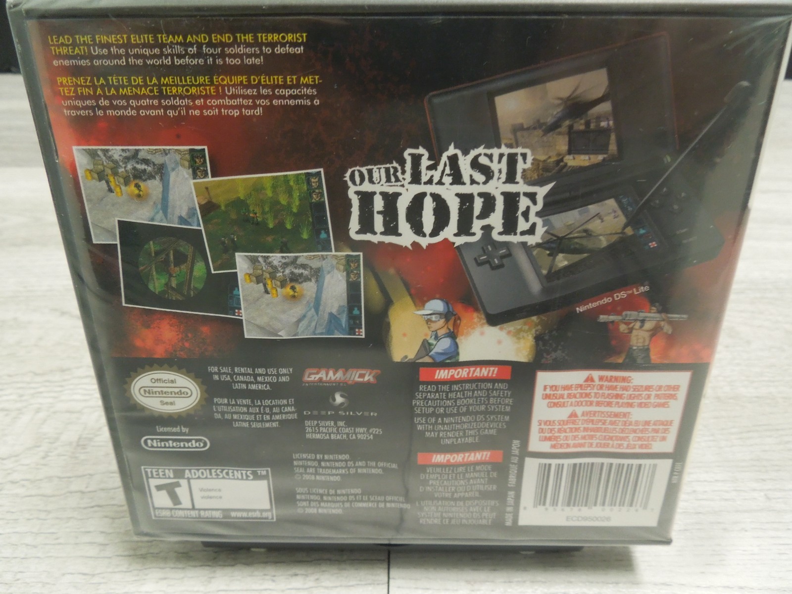 NEW FACTORY SEALED Elite Forces: Unit 77 2009 Nintendo DS Video Game