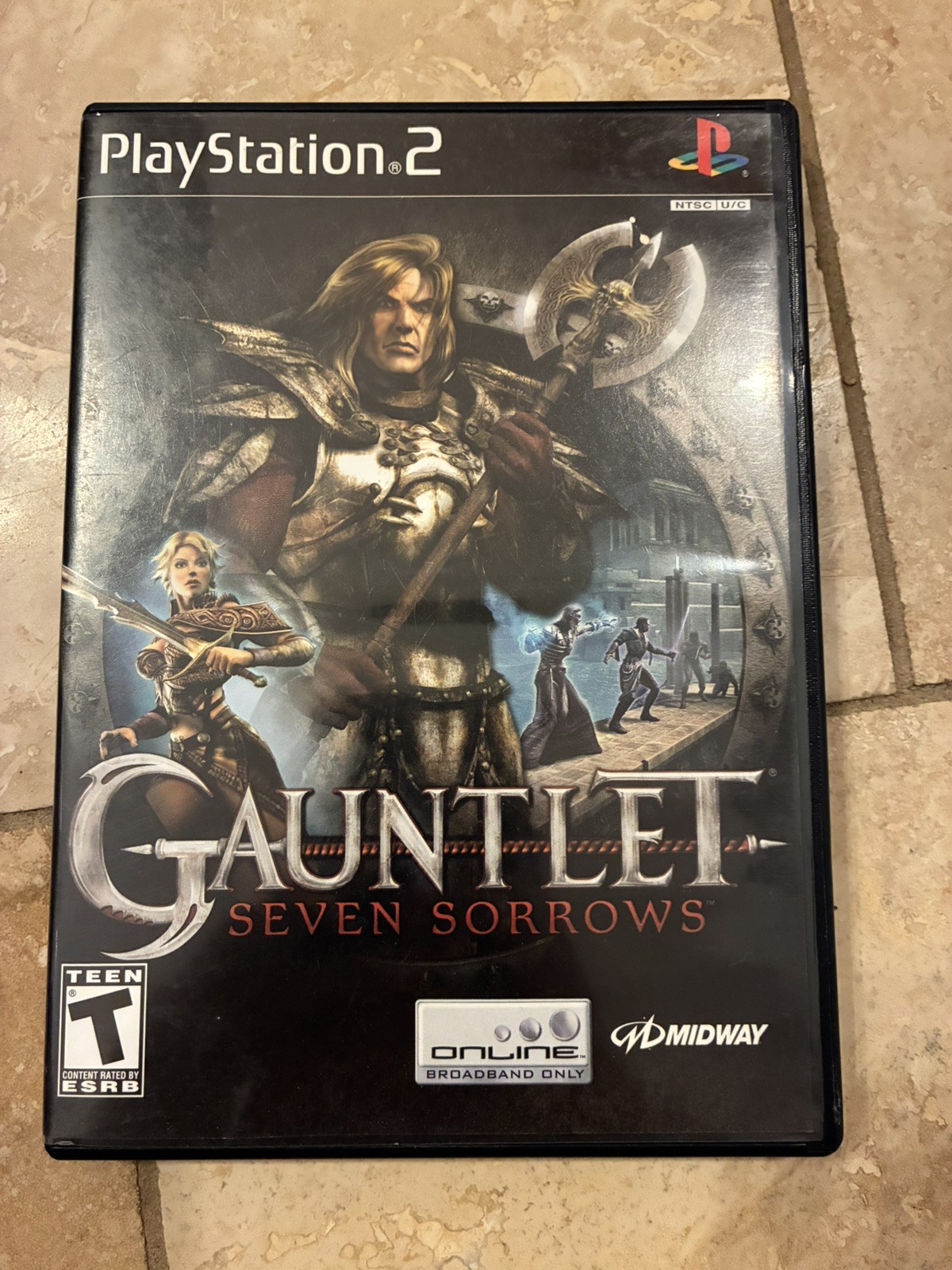 Gauntlet Legends: Seven Sorrows Sony PS2 Complete CIB Very Good Condition