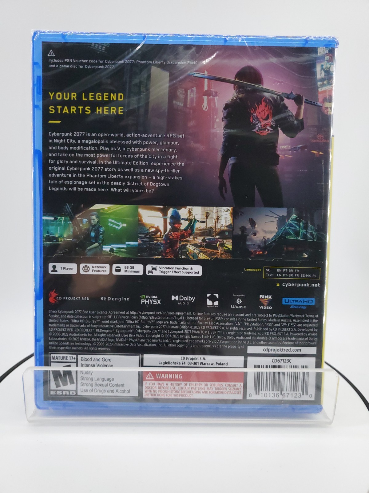 Cyberpunk 2077 Ultimate Edition PlayStation 5