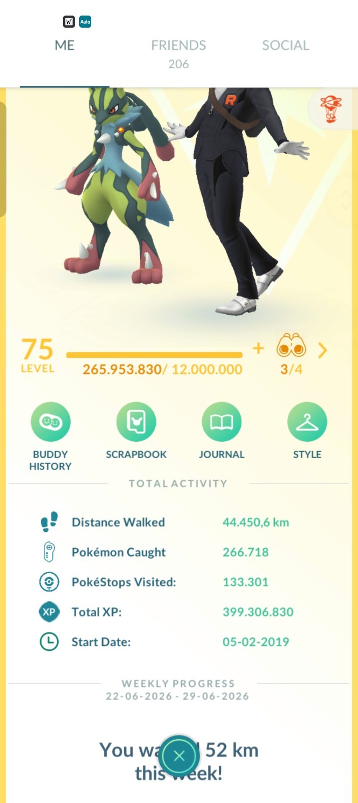 Pokémon Go Acc-level 75-4legendposes-N Pose-50jacket