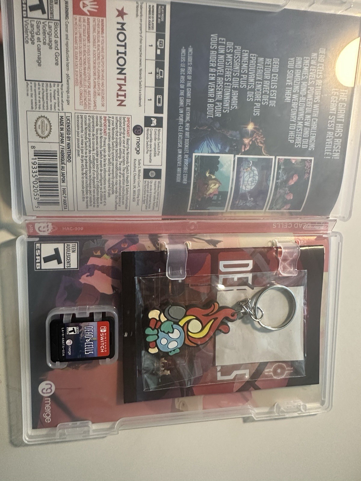 Nintendo Switch Dead Cells Action Game with Keychain Game of the Year Edition