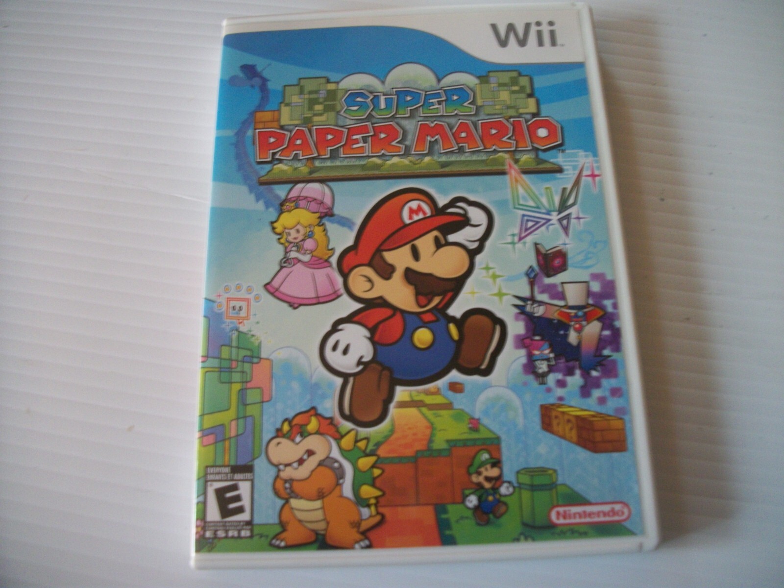 Super Paper Mario Nintendo Wii Complete CIB