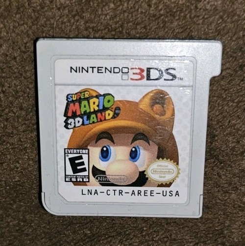 Super Mario 3D Land Nintendo 3DS Authentic Game Cartridge Tested Works 3DLand
