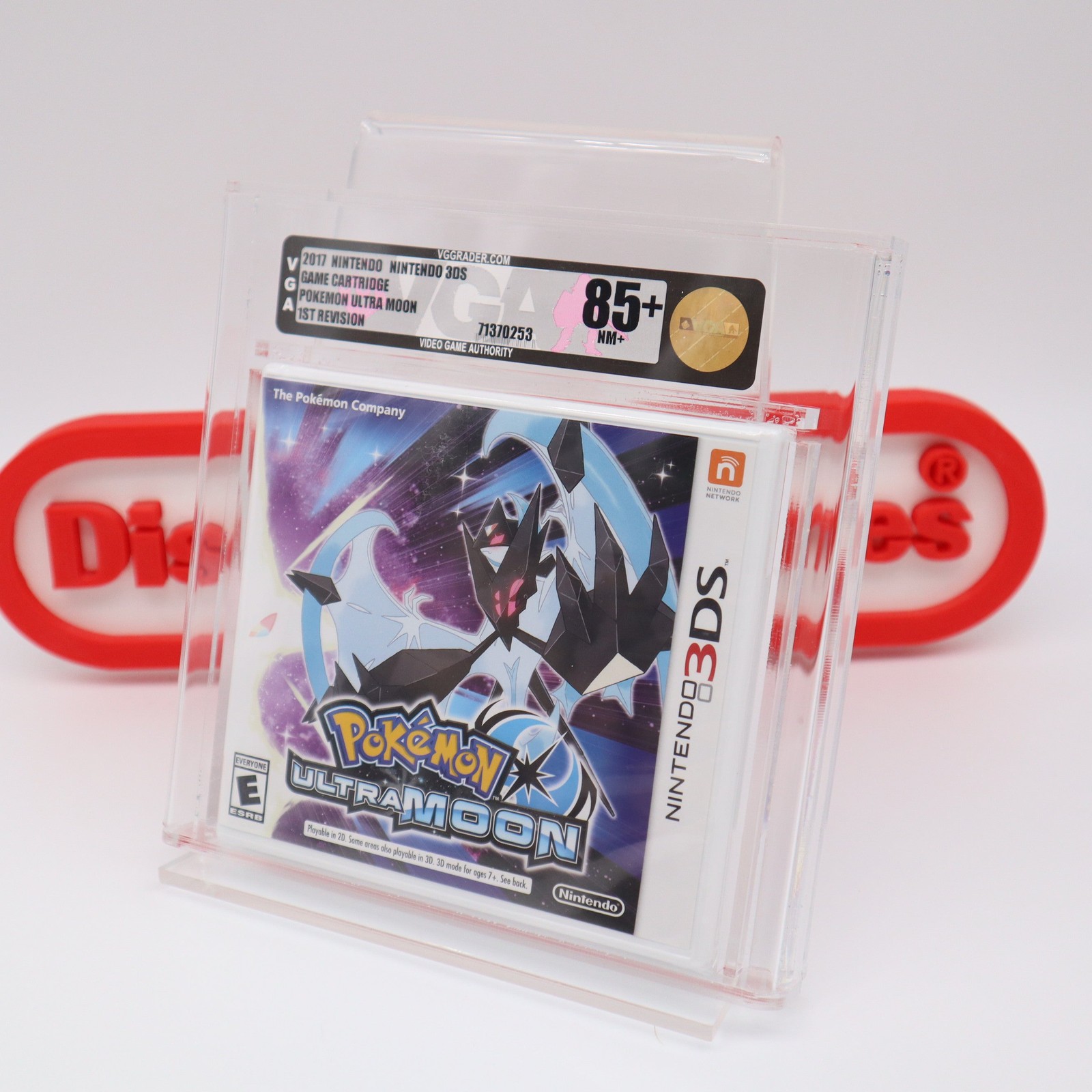 Nintendo 3DS POKEMON ULTRA MOON – VGA GRADED 85+ NM+ GOLD! NEW & Factory Sealed!