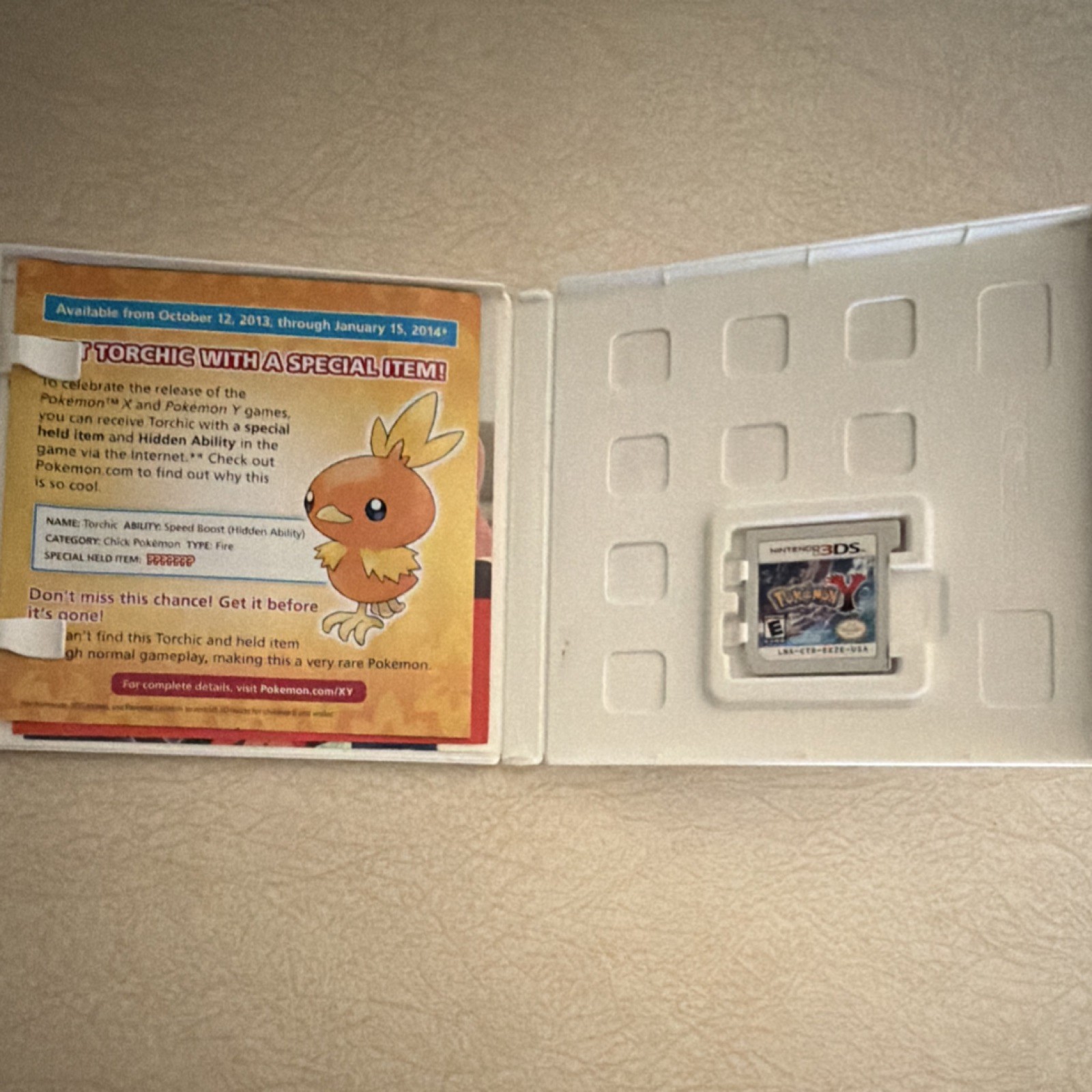 Pokémon Y Nintendo 3DS