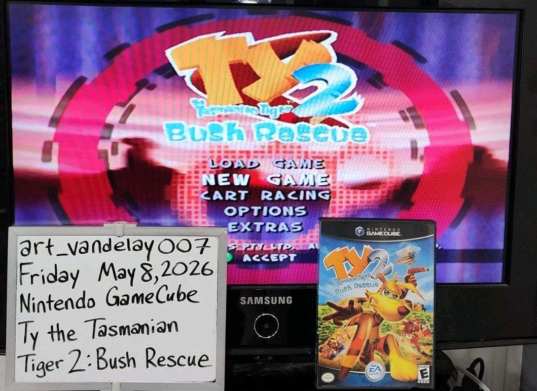 Ty the Tasmanian Tiger 2: Bush Rescue – (GameCube, 2004) *CIB* NM* Tested!