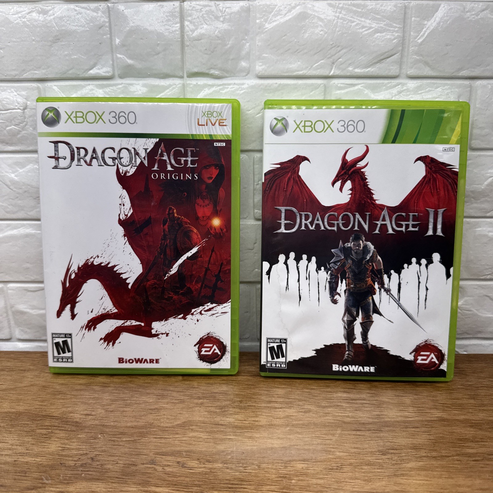 Dragon Age Origins & Dragon Age 2 Bundle Xbox 360 CIB Refurbished 1 Yr Warranty