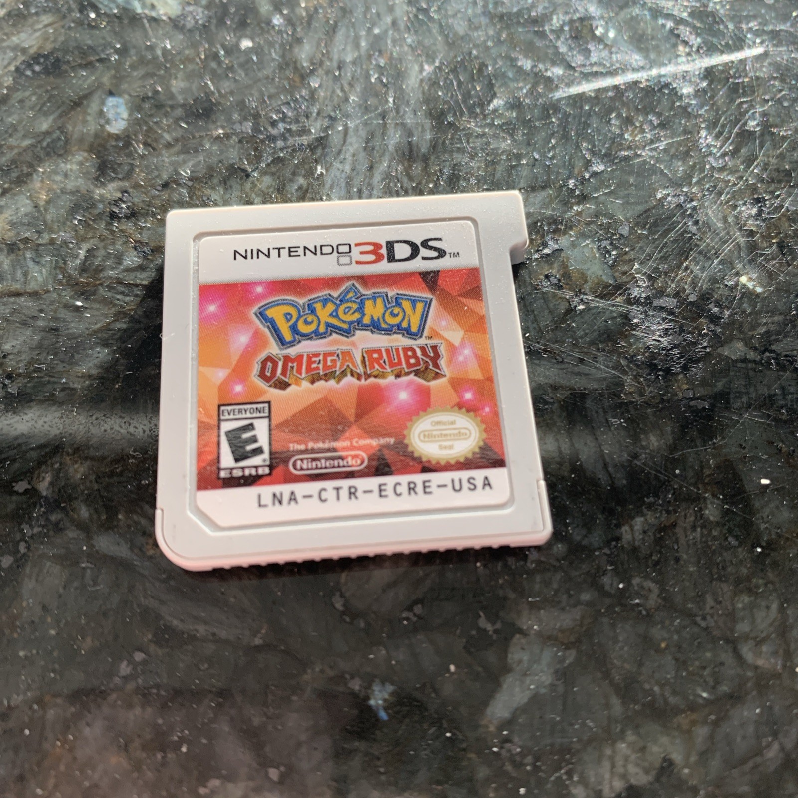 Pokémon OMEGA Ruby Game cartridgeNintendo 3DS System US Version