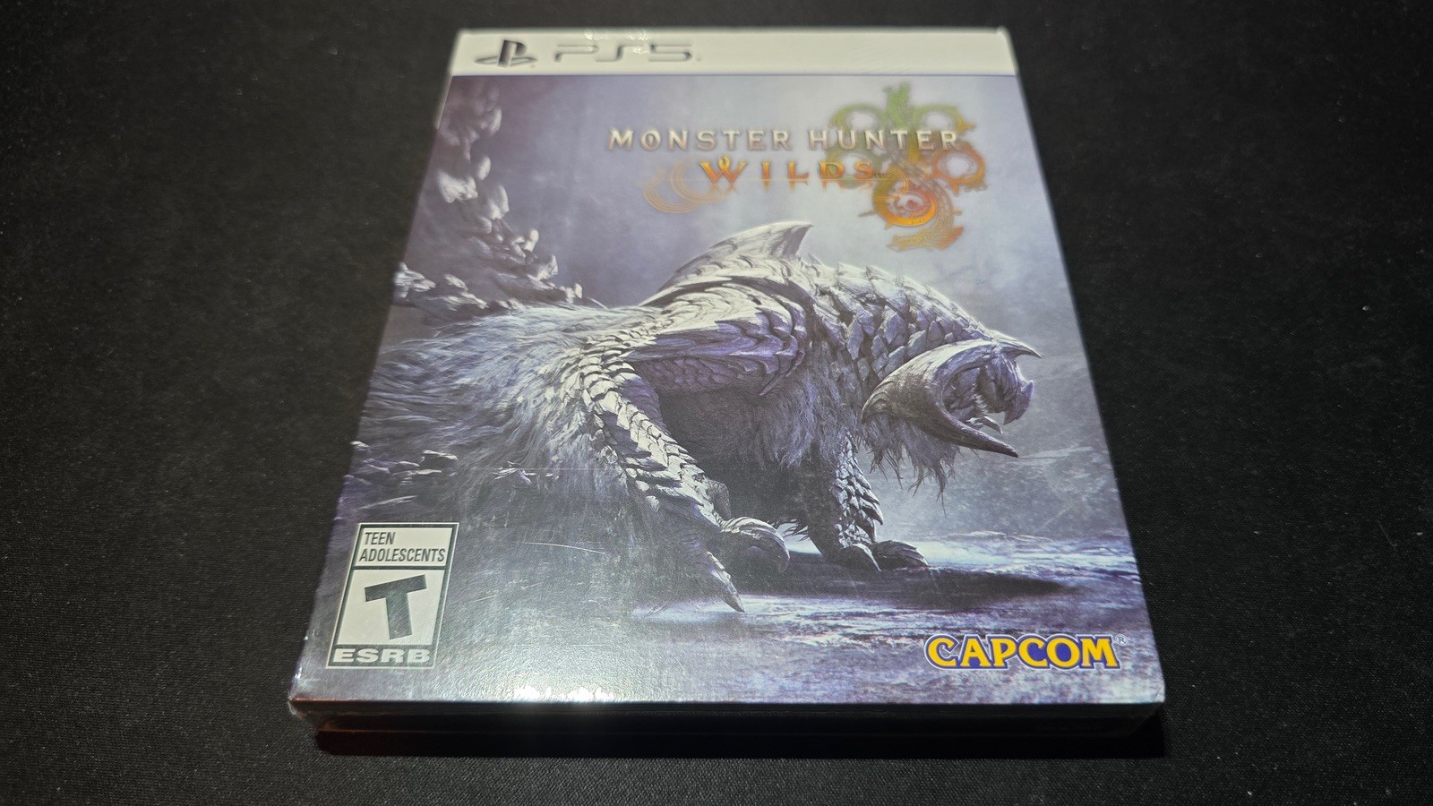 Monster Hunter Wilds Steelbook Capcom Sony Playstation 5 PS5 Brand New Sealed+SC