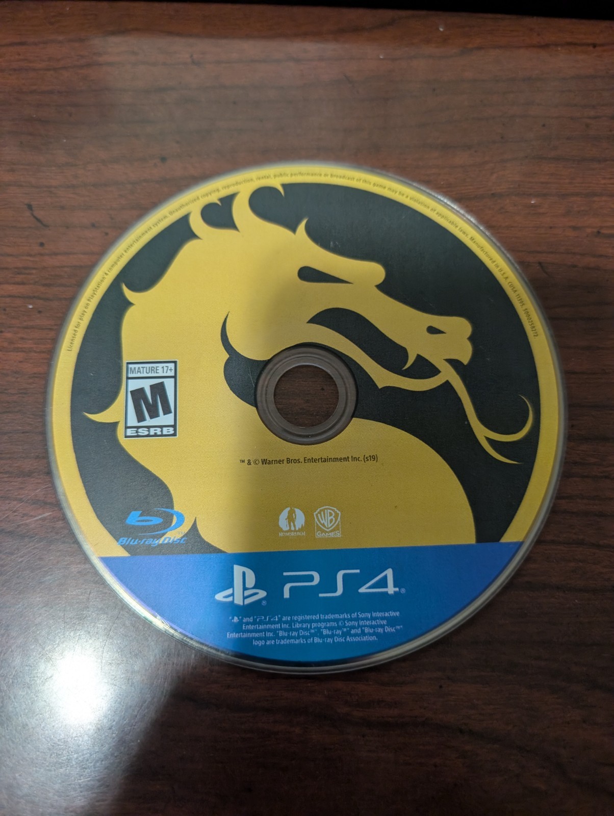 Mortal Kombat II (PlayStation 4 PS4, 2020) NO TRACKING – DISC ONLY 5740