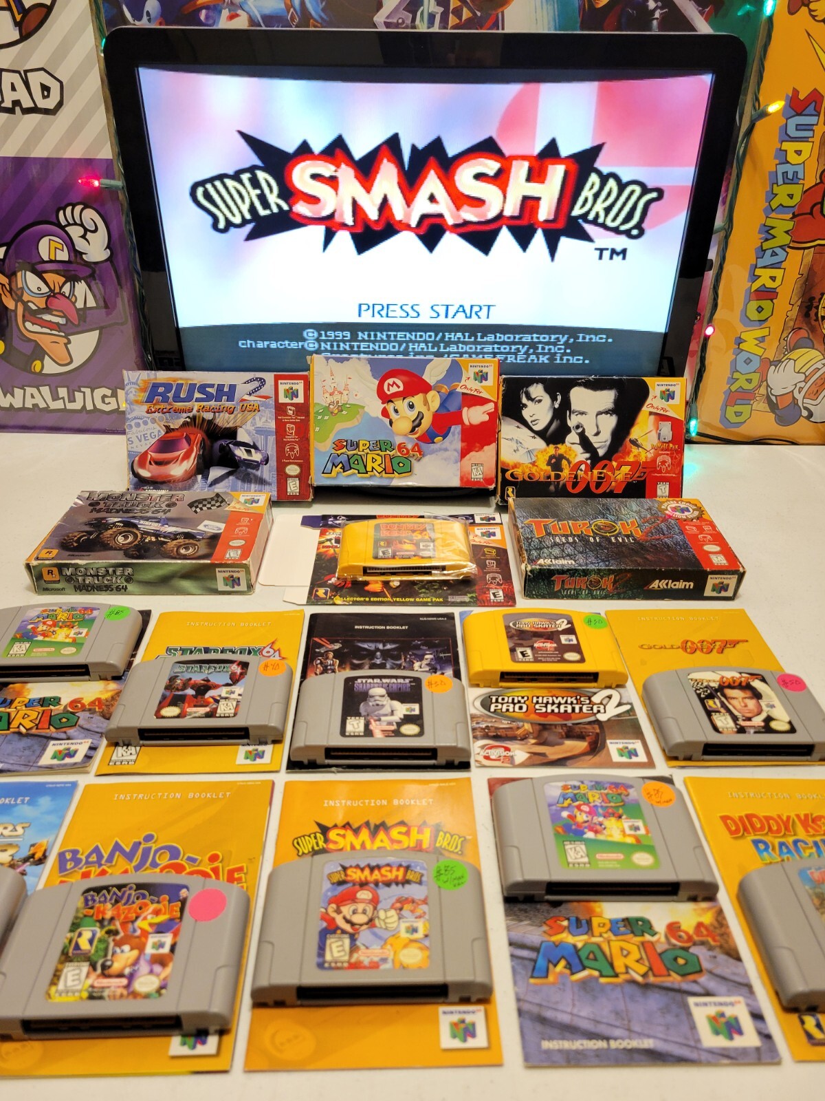 N64 Video Games Zelda Gauntlet Legends Star Fox Super Mario Nintendo 64 – U Pick
