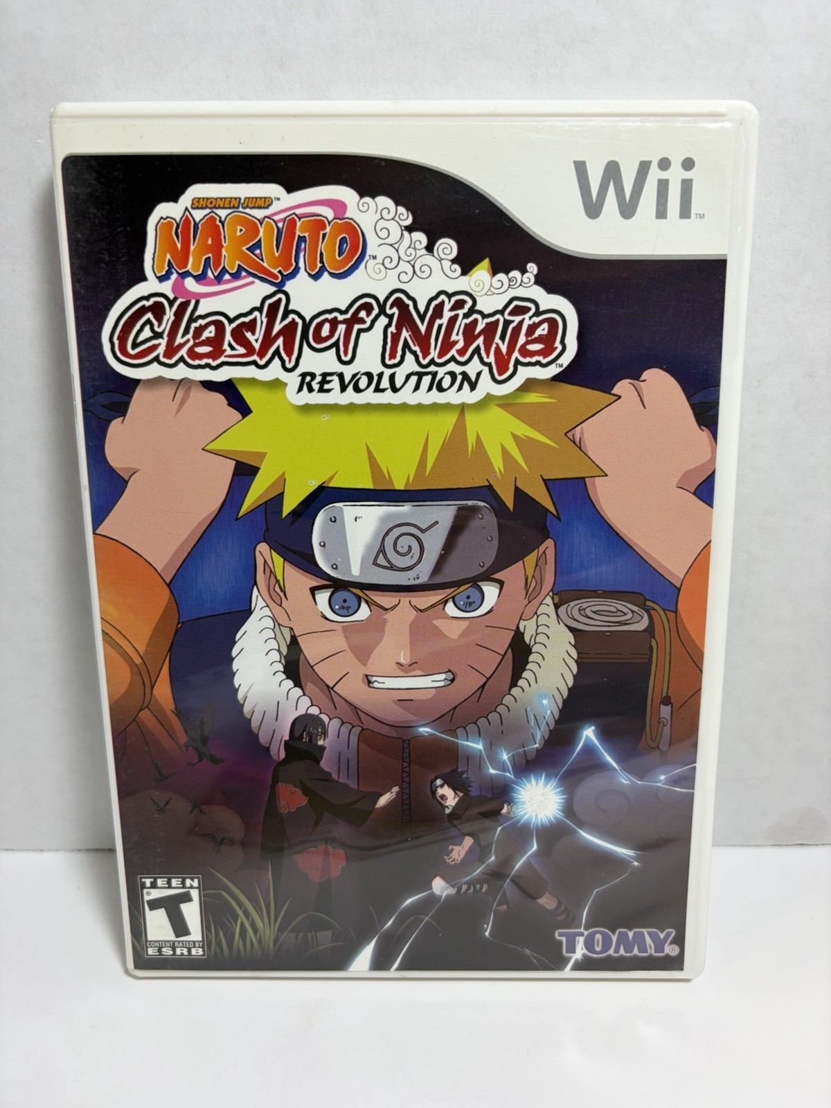 Naruto: Clash of Ninja Revolution Lot 1 & 2 Nintendo Wii Game Lot – Great Disks