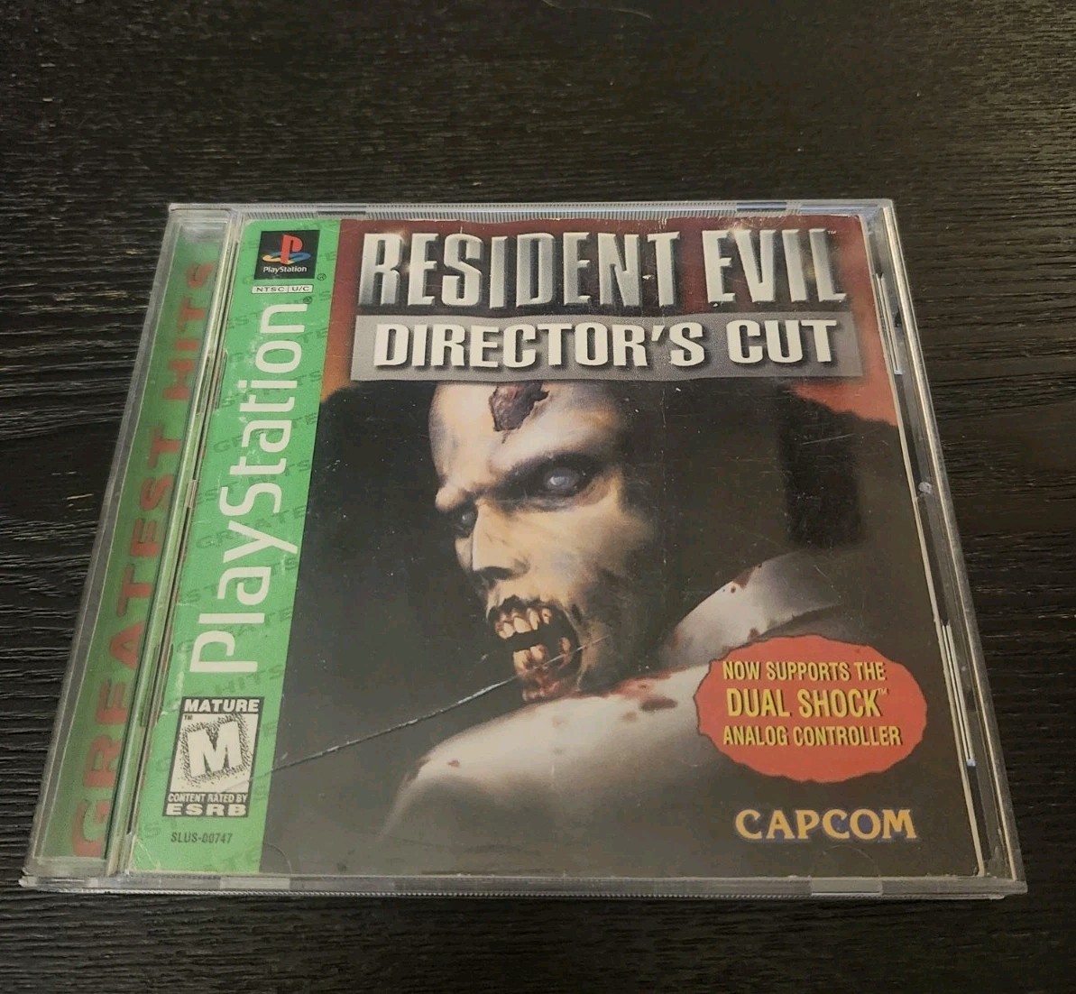 Resident Evil Director’s Cut (Sony PlayStation 1, 1998) COMPLETE & TESTED!⭐️⭐️⭐️