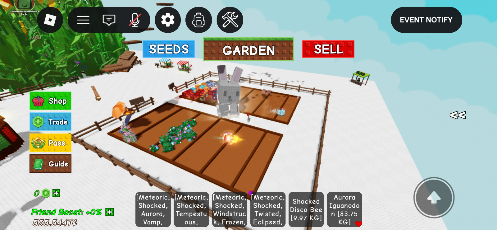 |NOT ALL AGE 100|Grow A Garden mega/huge/titanic (Bundle Deal)