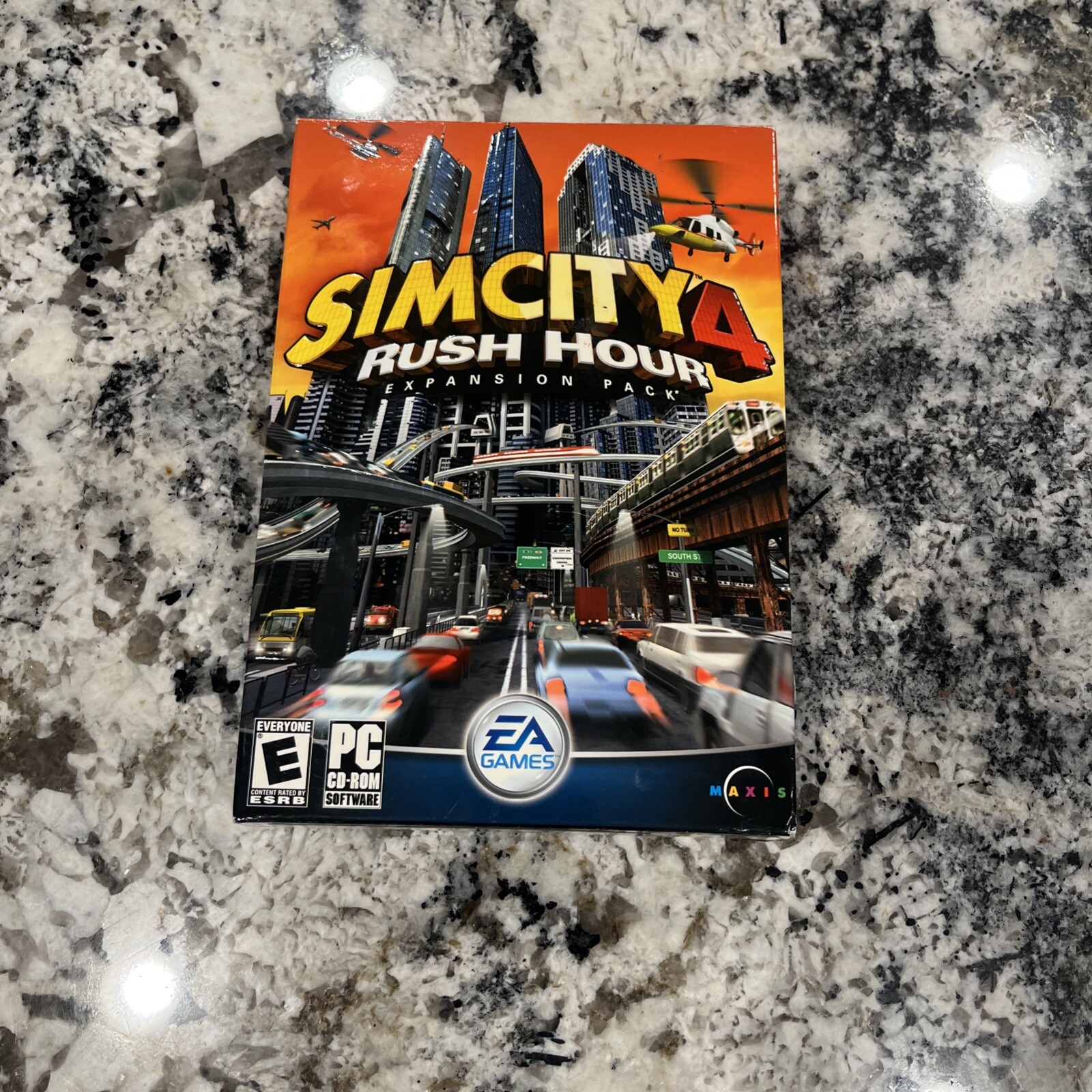 SimCity 4 Rush Hour Expansion Pack (PC CD-ROM, 2003) VERY NICE 🔥