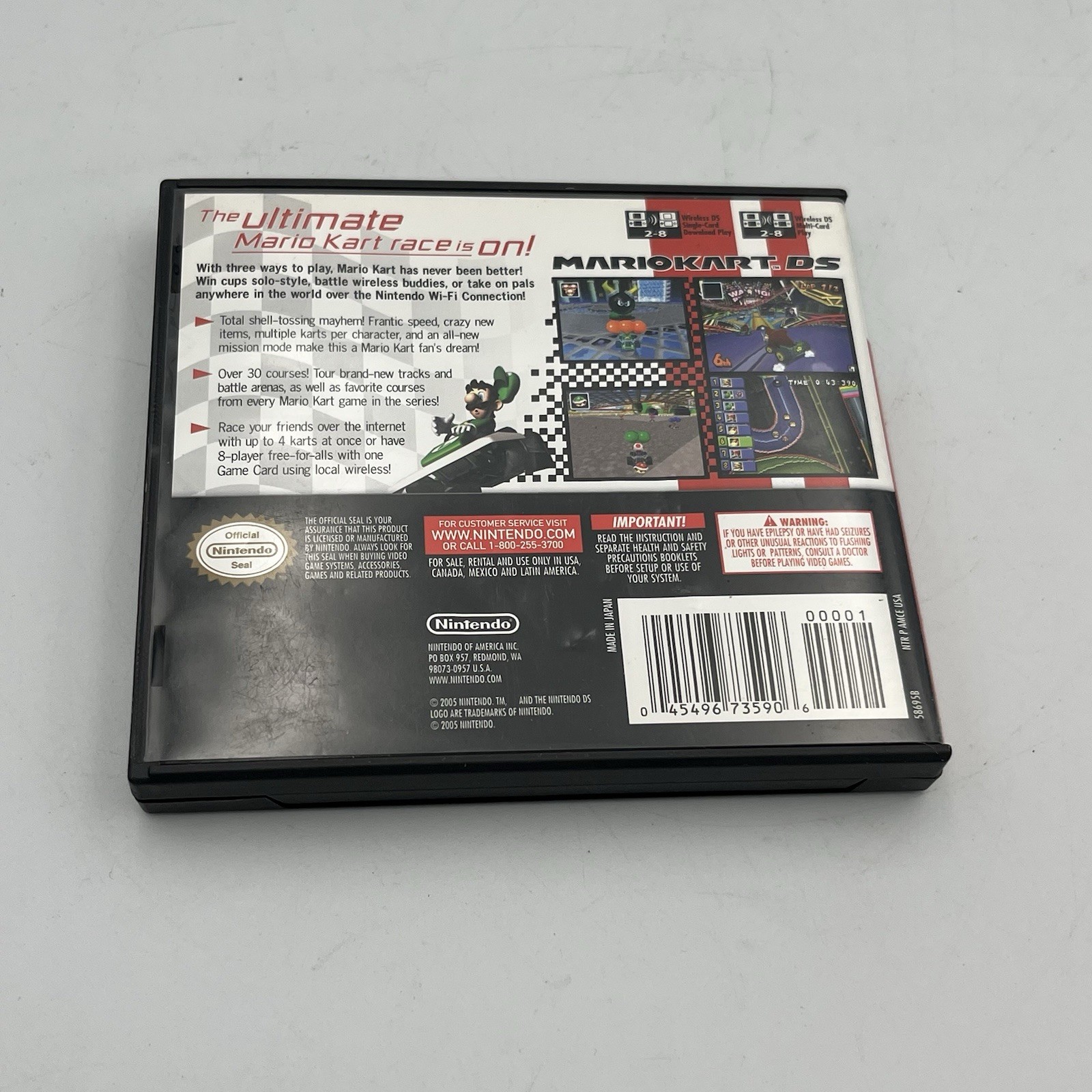 Mario Kart – Nintendo DS Video Game Complete TESTED WORKS