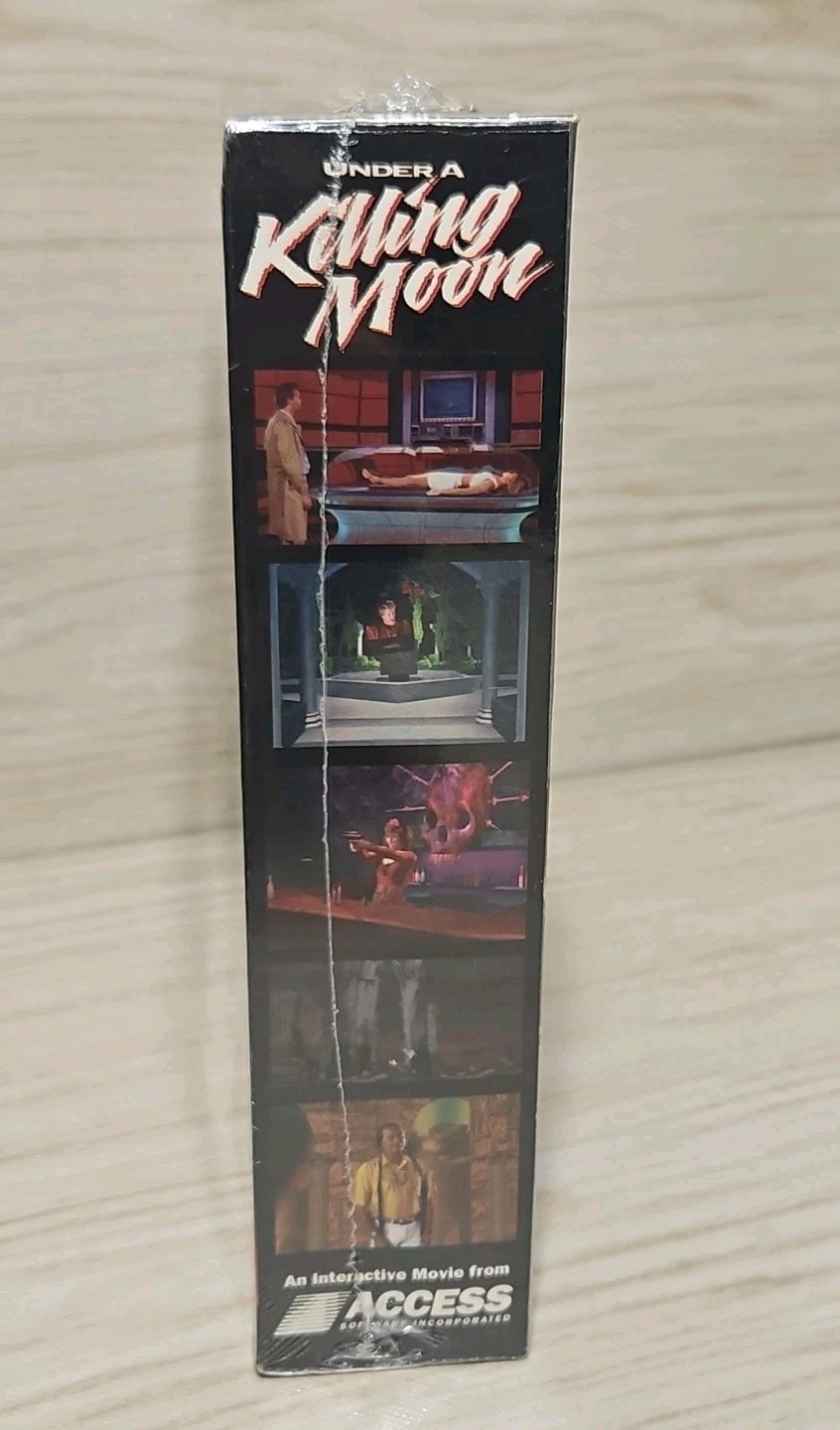 ** NEW SEALED ** Under a Killing Moon, 1994, Big Box, Interactive 3D Pc Game