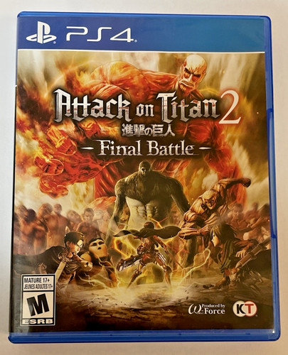 Attack On Titan 2: Final Battle PS4 – United States Edition – Excellent
