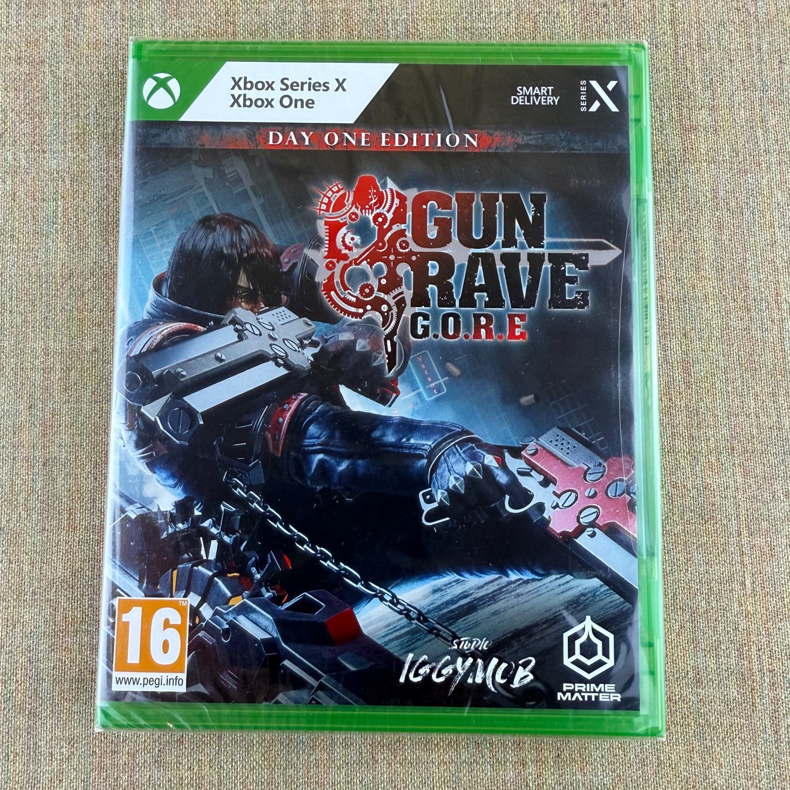 Gungrave G.O.R.E Day One Edition (Xbox One) New Sealed Import Region Free NIB