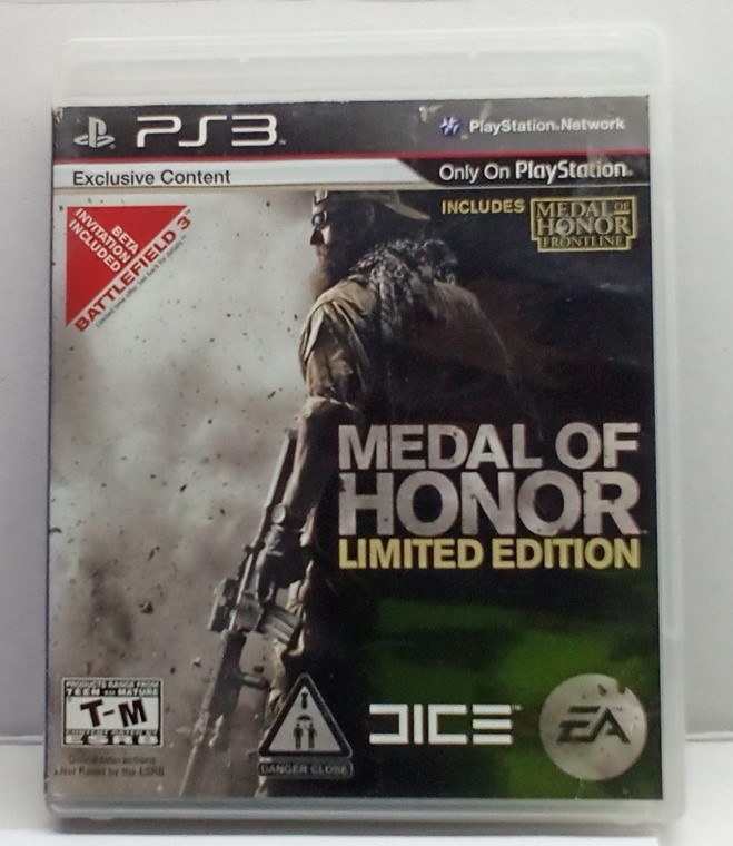 Medal of Honor Limited Edition (PlayStation 3, 2010) Complete Tested Working