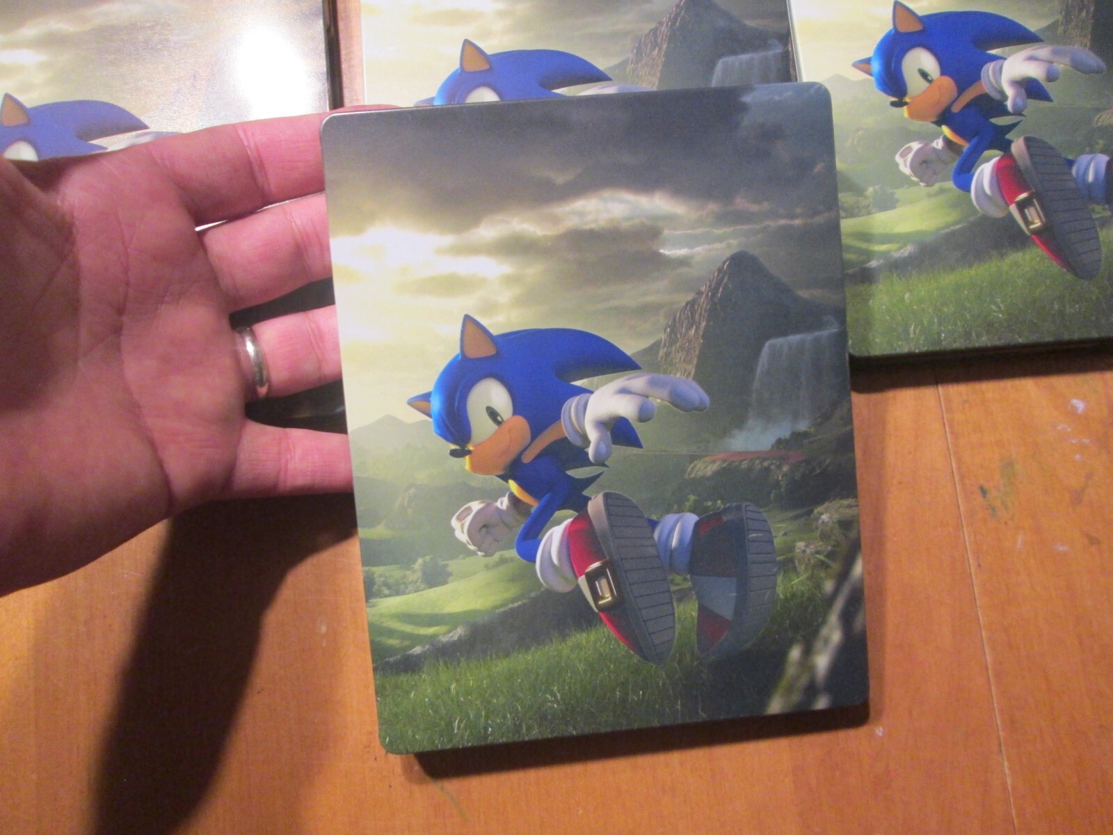 SONIC FRONTIERS ONLY Steelbook NO GAME For Xbox One X PS4 PS5 AS PHOTOS