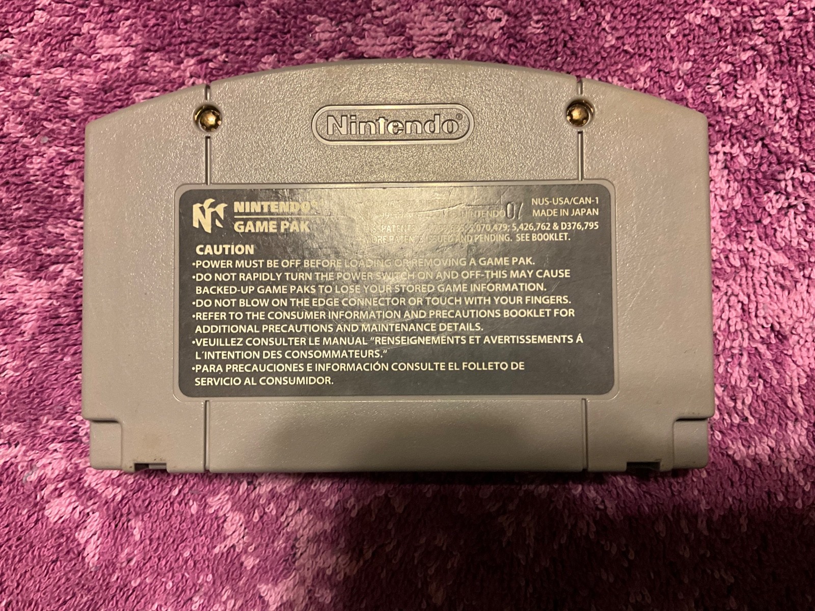 Nintendo 64 N64 Pokemon Stadium Tested Authentic