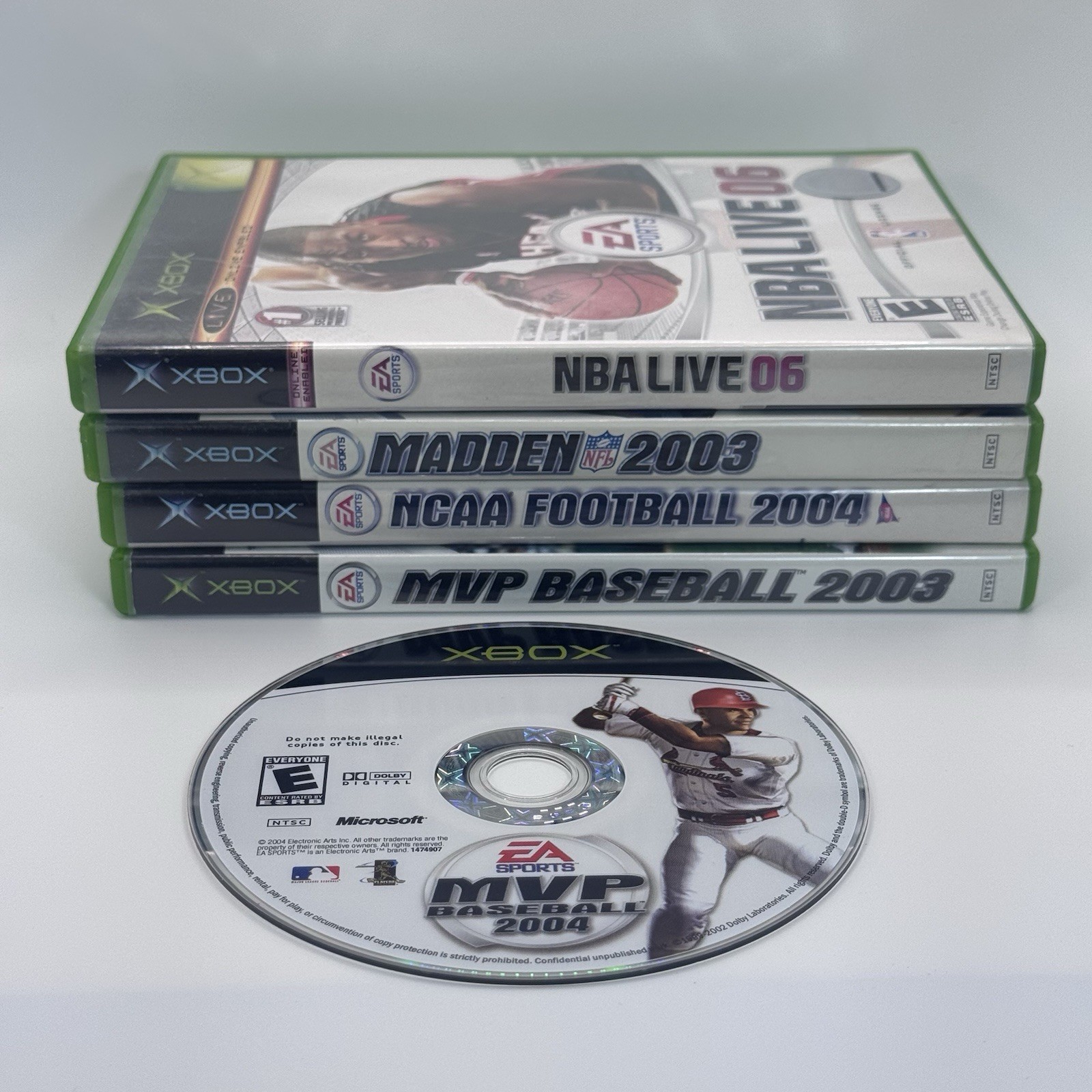 Original Xbox Sports Game Lot: Tested + Working + CIB (Mixed Bundle EA Sports)