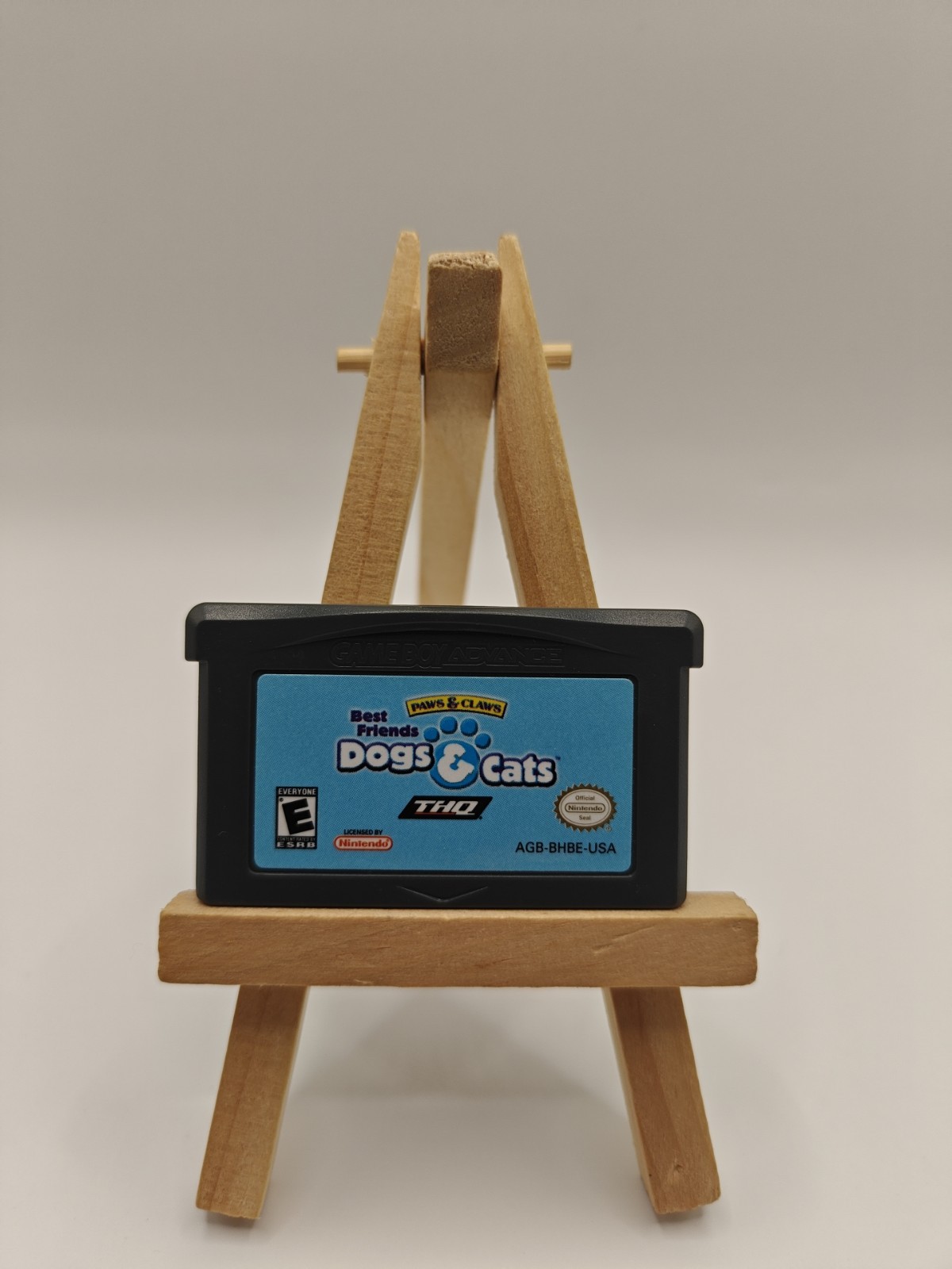 Paws & Claws Best Friends Dogs & Cats Gameboy Advance Game GBA 2001