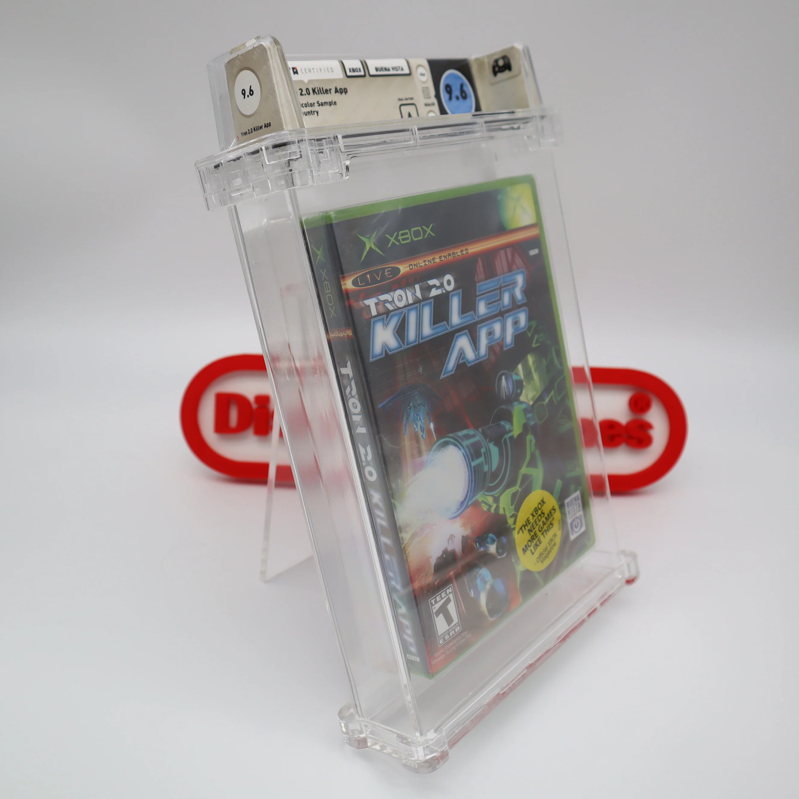 XBOX TRON 2.0 KILLER APP – WATA GRADED 9.6 A NEW & Sealed! TECHNICOLOR SAMPLE!