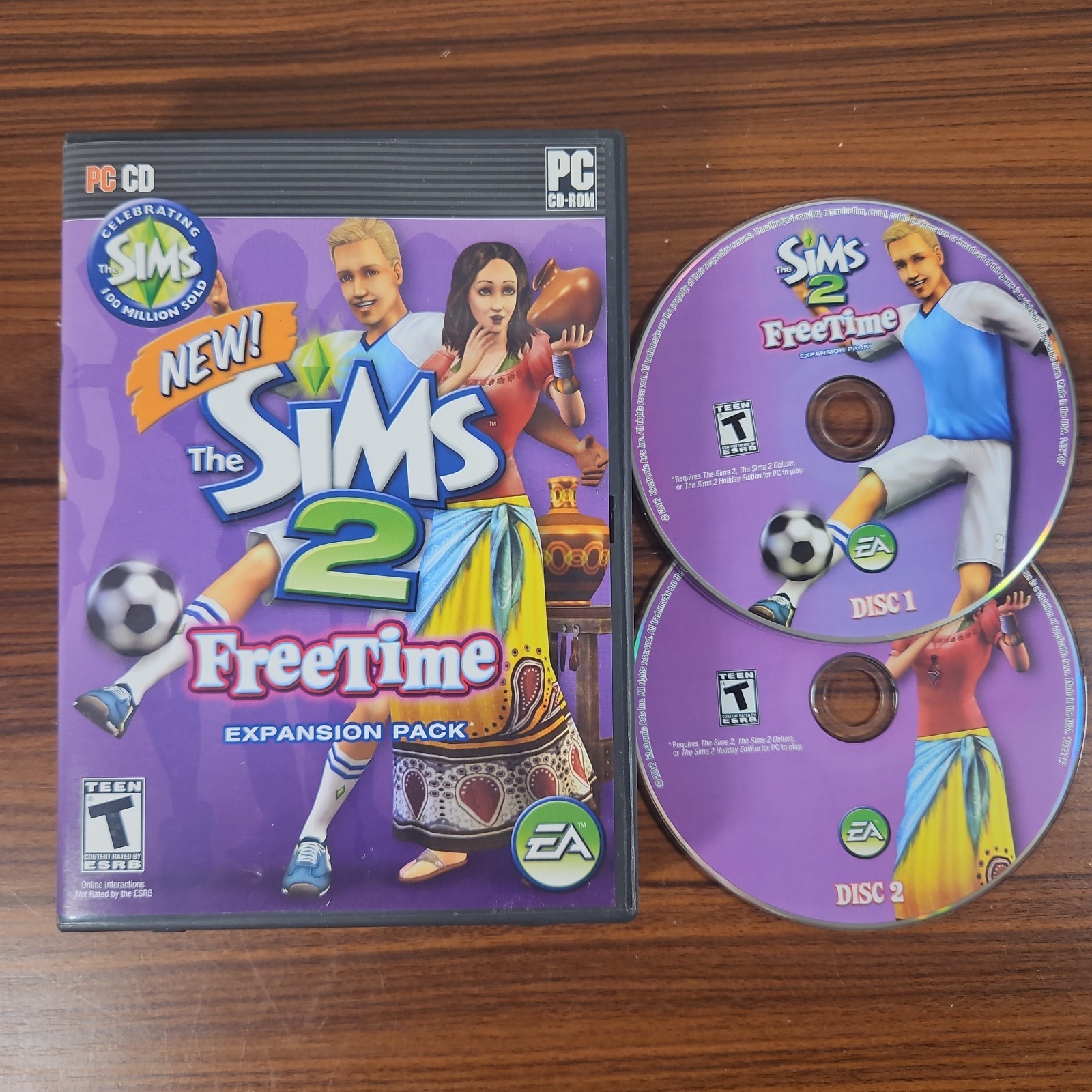 The Sims 2 Freetime Expansion Pack PC Game 2008