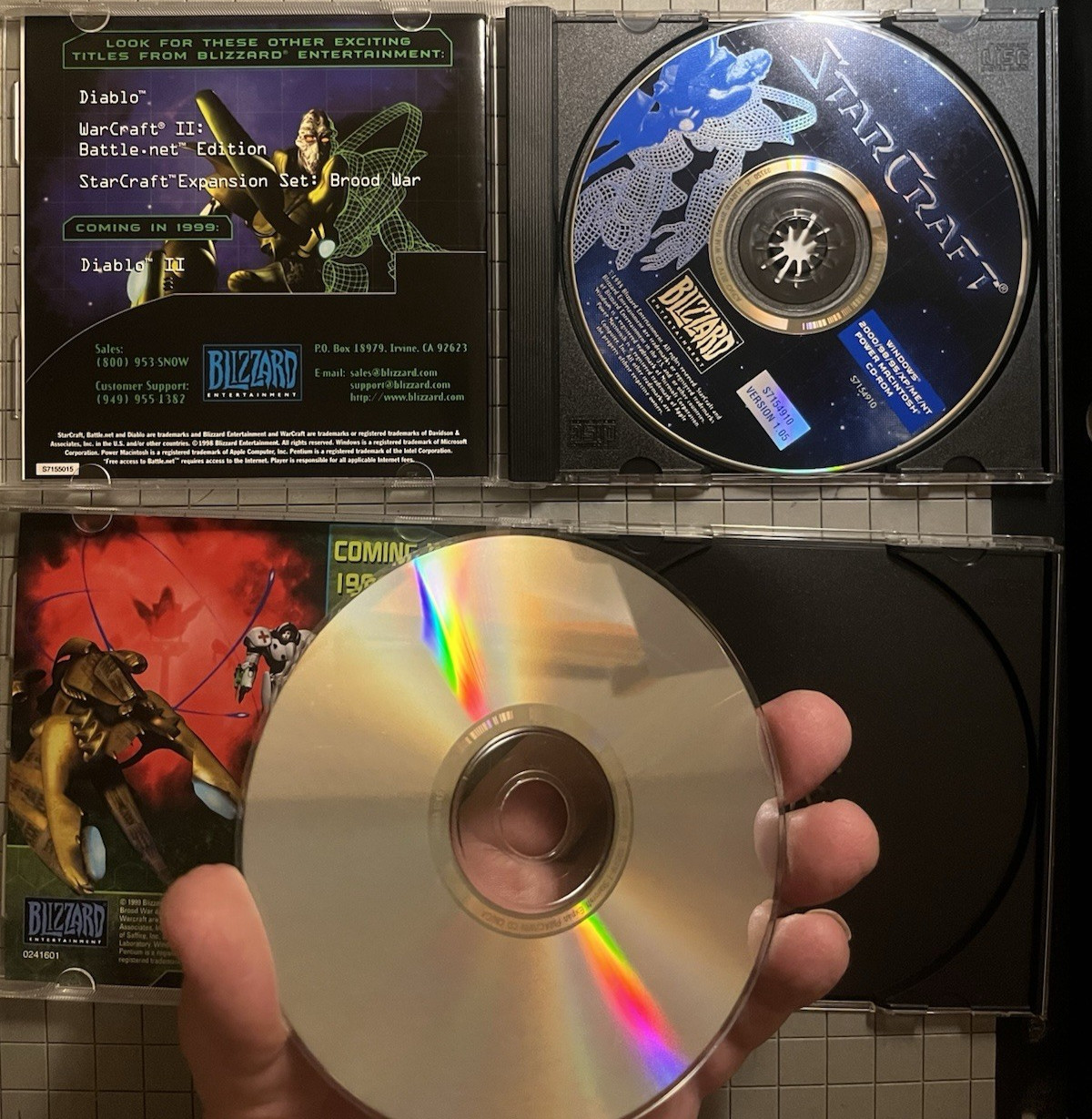 StarCraft Battle Chest Big Box • Manual • Complete – 2-Prima Strategy Guides