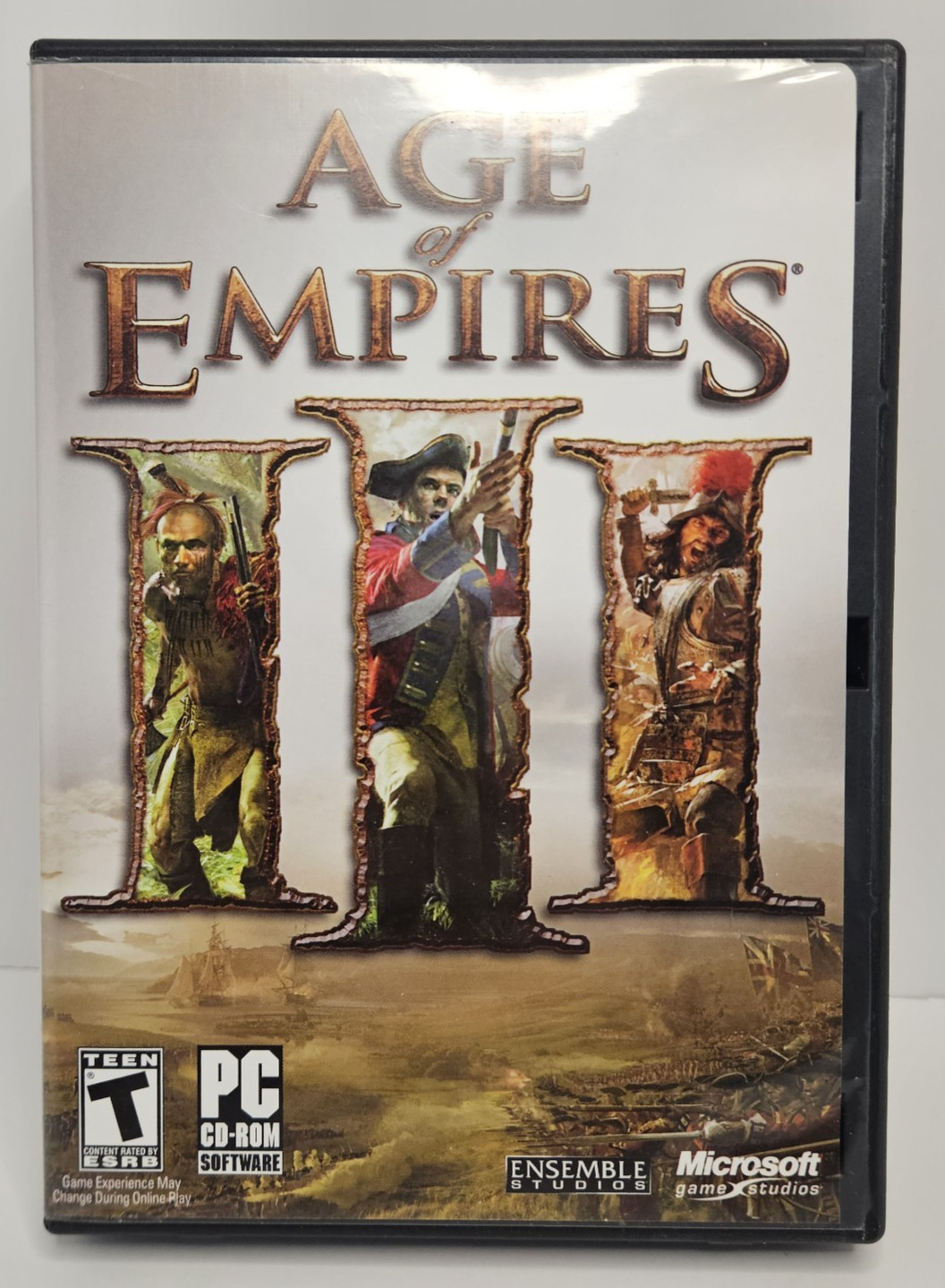 Age of Empires III PC CD-ROM Video Game Set of 3 Complete