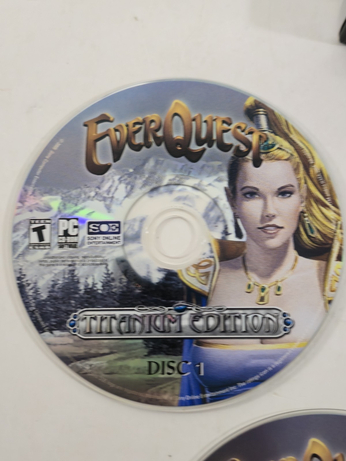 EverQuest Titanium Edition PC Windows 2006 5 Disc All Expansions Game MMORPG